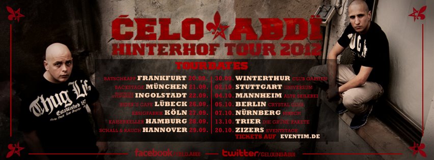 Celo & Abdi – „Hinterhofjargon – Tour“