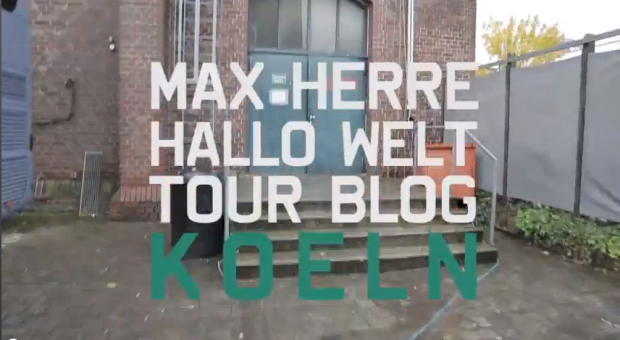 Max Herre bei der 'Hallo Welt'- Tour in Köln (Video)