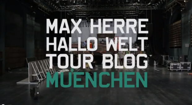 Max Herre - 'Hallo Welt!' Tour Blog 1 in München (Video)