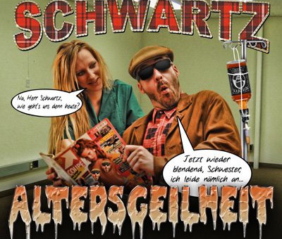 Das Album 'Altersgeilheit' von Schwartz erscheint ab dem 19.10.2012 (Tracklist)