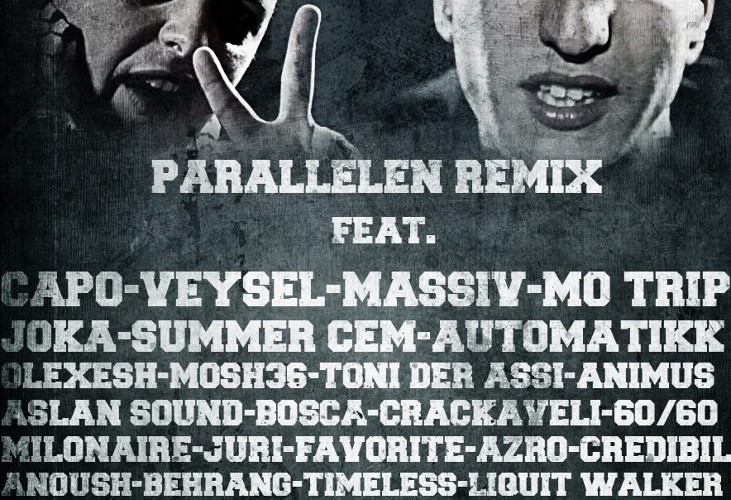 Celo & Abdi feat 33 Künstler mit dem „Parallelen-RMX“ (News)