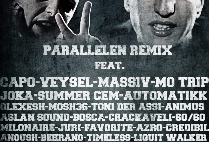 Celo Abdi Feat 33 Kunstler Mit Dem Parallelen Rmx News