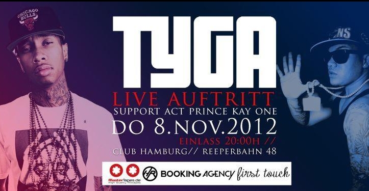 TYGA & Kay One – Auftritt in Hamburg (Foto)
