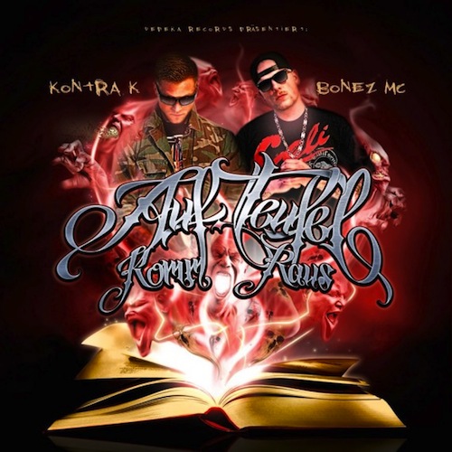 Kontra K & Bonez MC – „Auf Teufel komm raus“-EP Cover (News)