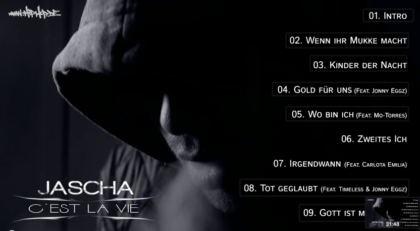 Jascha – „C’est La Vie“ EP | Info´s & Free Download